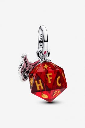 Charm Colgante Dado Club del Fuego Infernal de Stranger Things