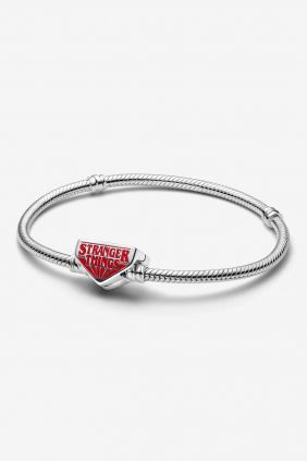 Pulsera Pandora Moments Cadena de Serpiente con Cierre de Stranger Things 