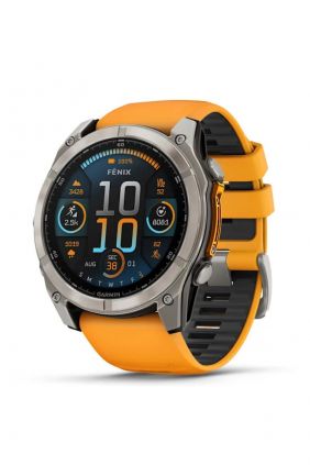 Reloj Garmin fenix 8 – 51 mm, AMOLED Sapphire, Titanio 010-02905-11